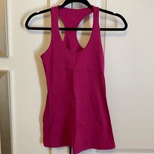 Lululemon long tank top - fitted - size 6